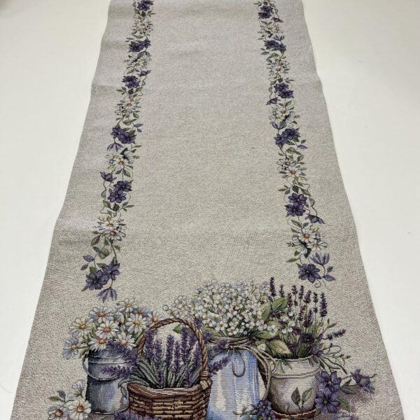 Тишлайфер за маса „Лавандула“- 140×45 см
